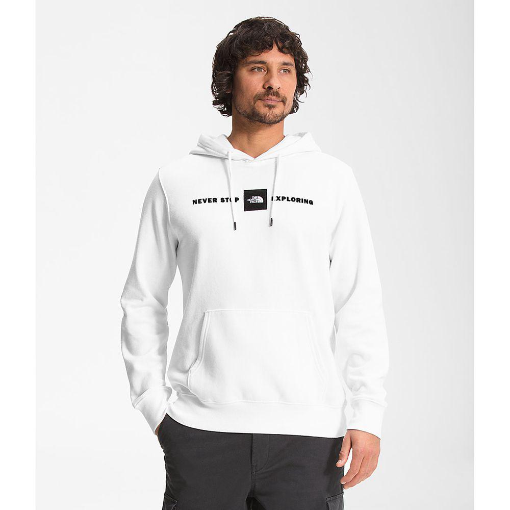 The North Face Red’S Pullover Ανδρικα Φούτερ Hoodie - Ασπρα (DPOS75046)